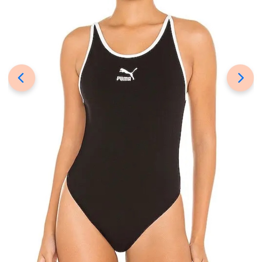 Puma Classics bodysuit in black New